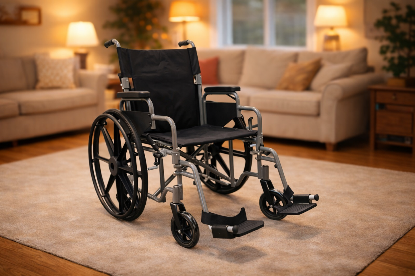 Combo Wheelchair/ Transport Chair - Rhythm Healthcare