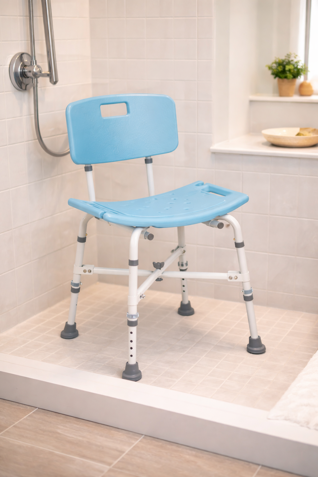 Bariatric Bath Shower Chair including Back - Rhythm Health care