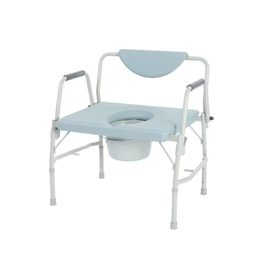 Deluxe Bariatric Drop Arm Commode - Rhythm Healthcare